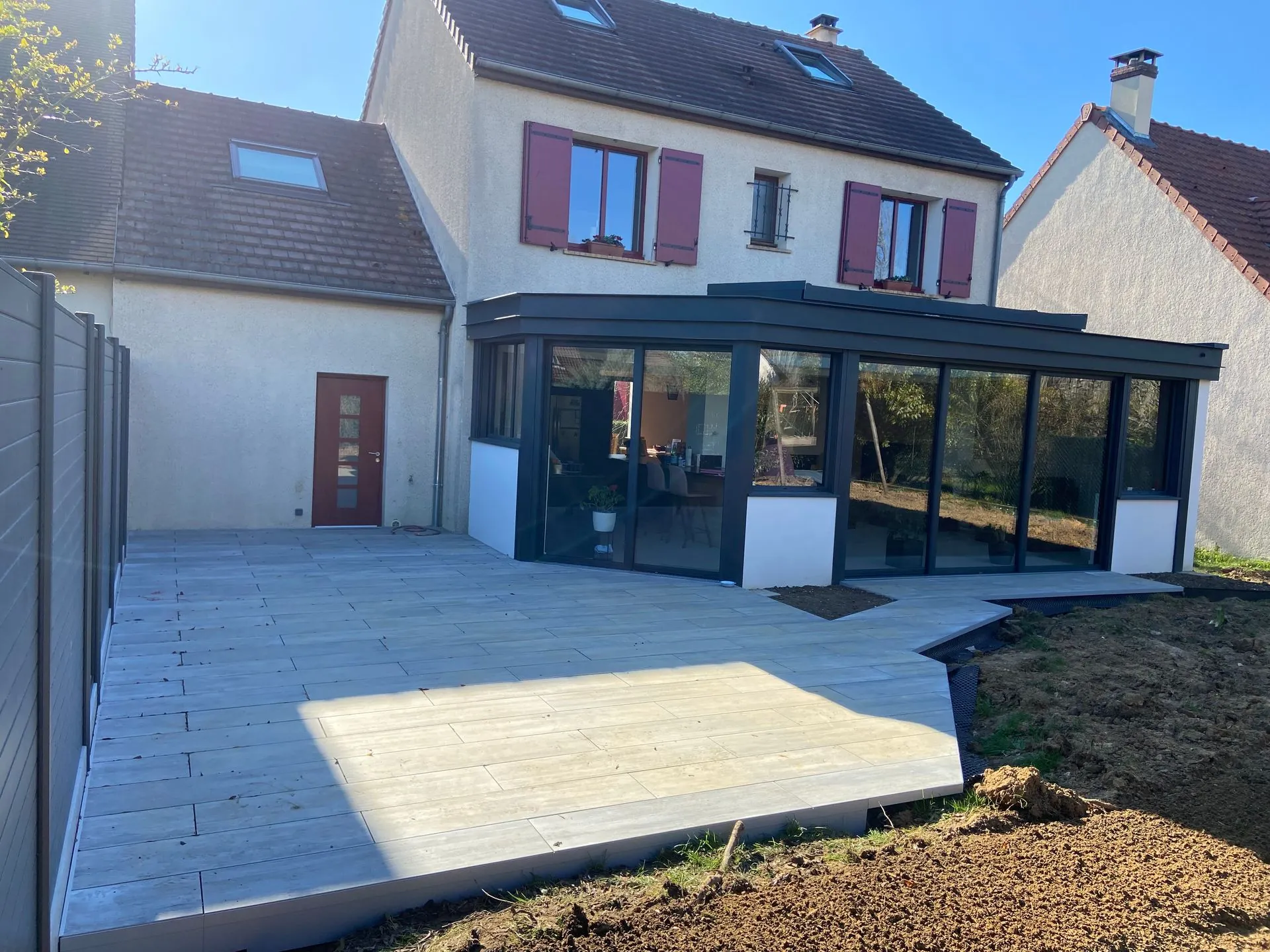 Portails posés par Main Verte en Eure-et-Loir