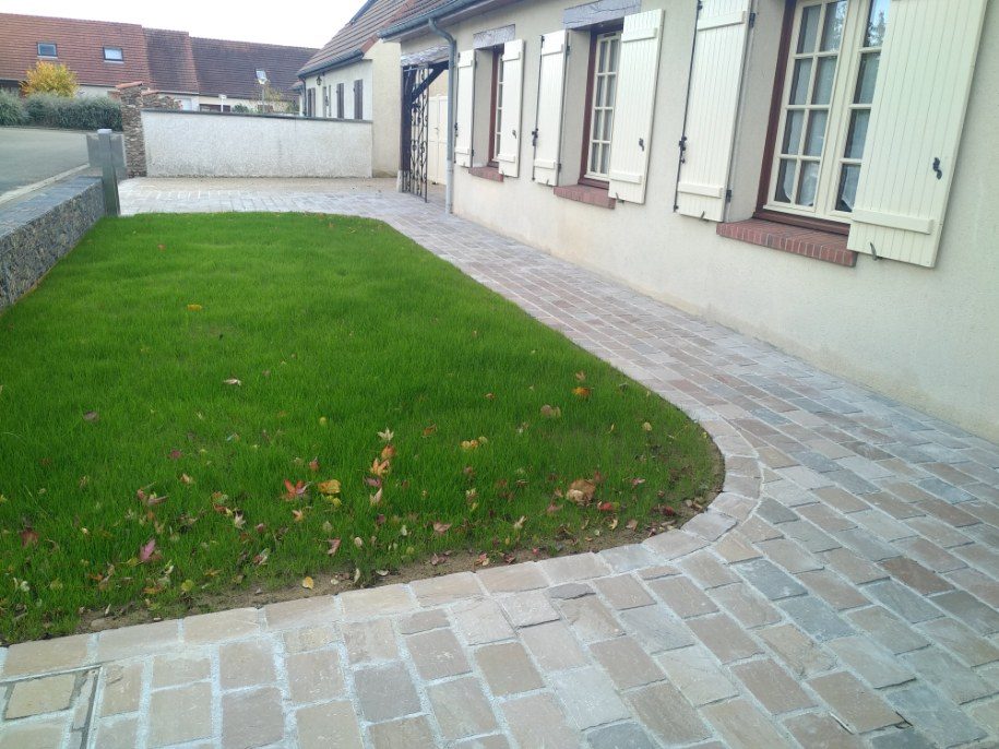Pavage allée