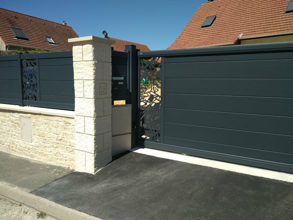 Pose portail eure-et-loir — Main Verte paysagiste 28